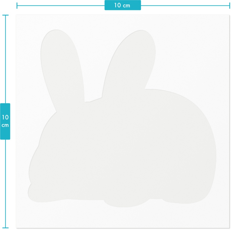 うさぎ界の大巨人なフレミッシュジャイアントさんステッカー