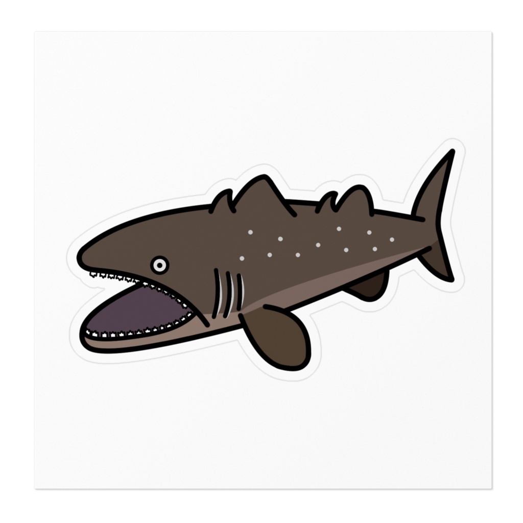 ラブカみたいなクラドセラケさんステッカー