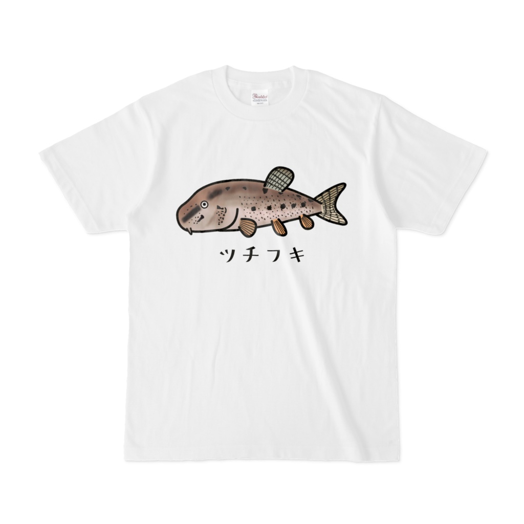 淀川で見つかってしまったツチフキさんTシャツ