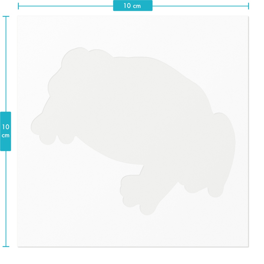 アズマヒキガエルさんかもしれないニホンヒキガエルさんステッカー