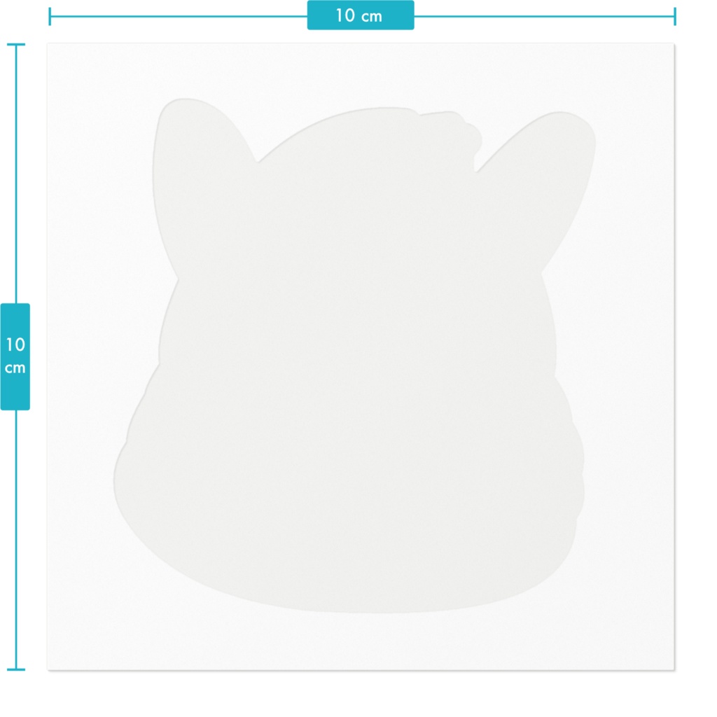 ふてぶてしすぎるアルパカさんステッカー