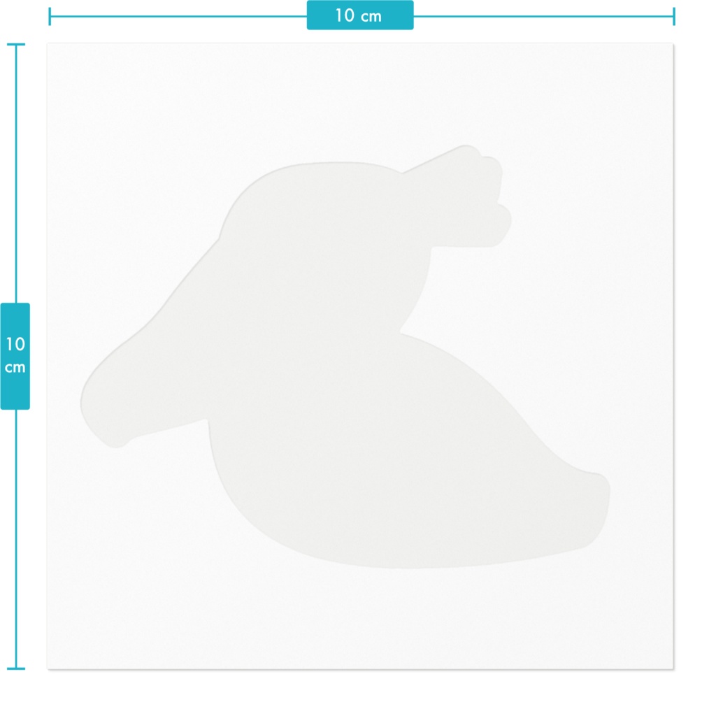 ブリキのおもちゃになってしまったハシビロコウさんステッカー