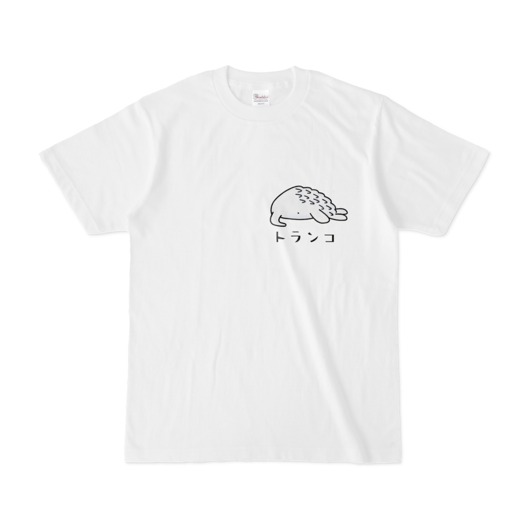 シャチさんが怖いトランコさんTシャツ