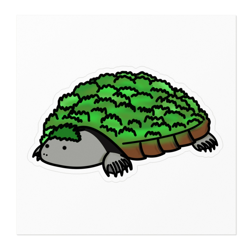 すごいモヒカンなカクレガメさん