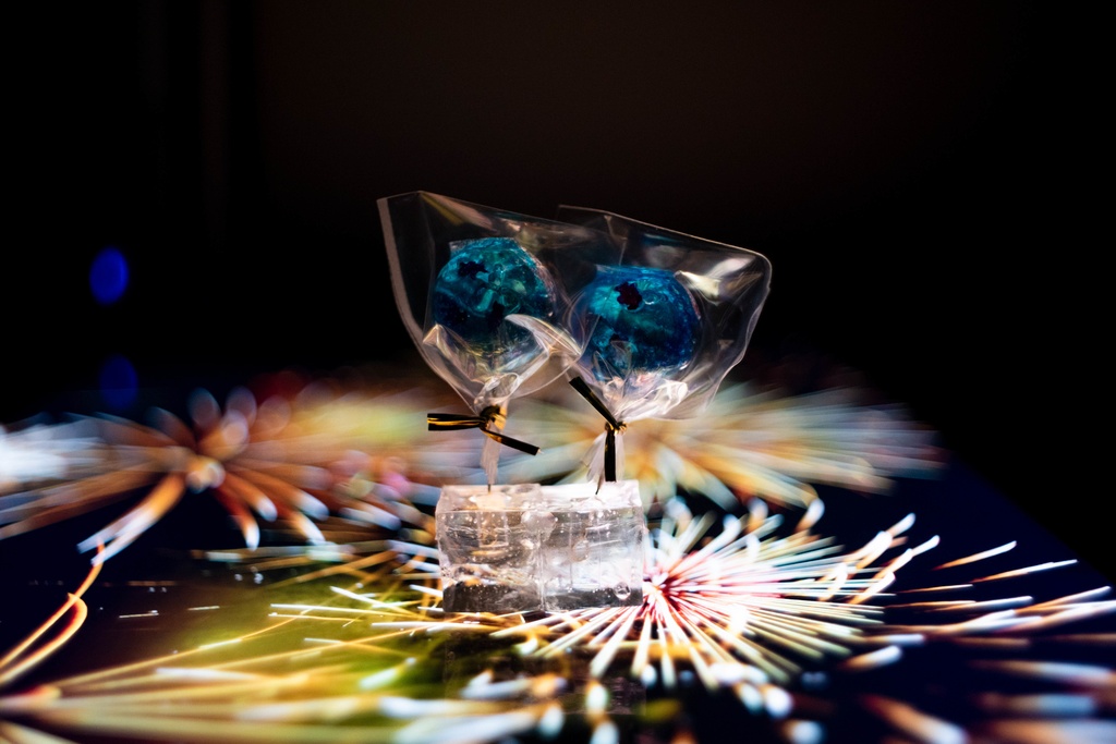 飴ちゃんの耳飾り 金魚すくい