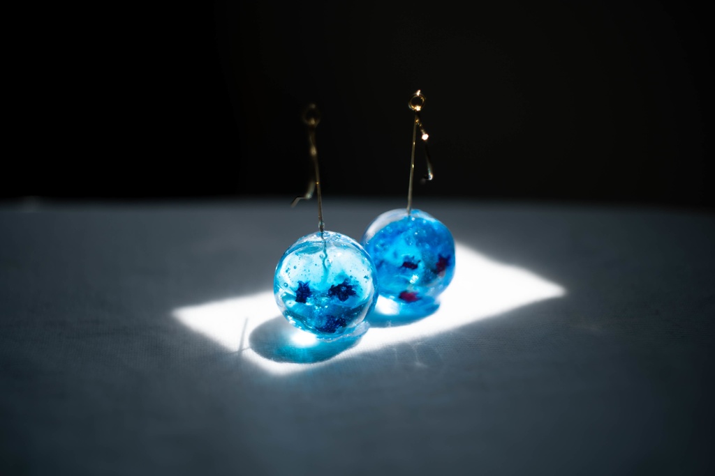 飴ちゃんの耳飾り 金魚すくい