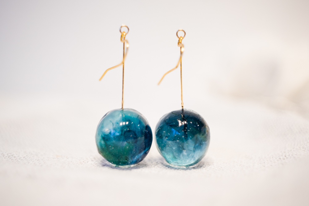 鬼滅の刃 時透無一郎「霞の呼吸」イメージ / 飴ちゃんの耳飾り(ピアス・イヤリング)