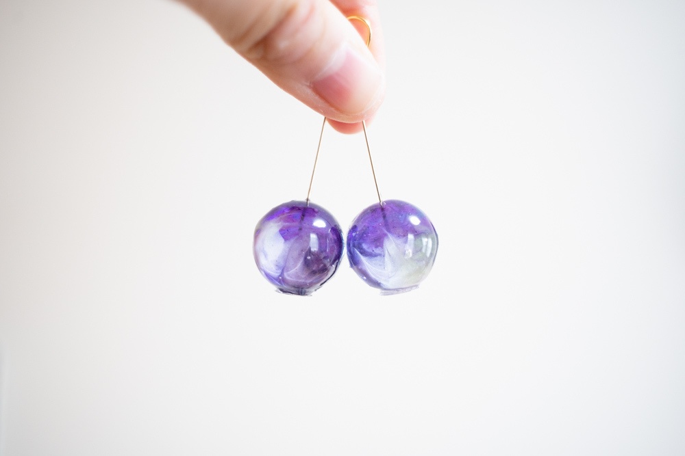 鬼滅の刃 胡蝶しのぶ「蟲の呼吸」イメージ / 飴ちゃんの耳飾り(ピアス・イヤリング)