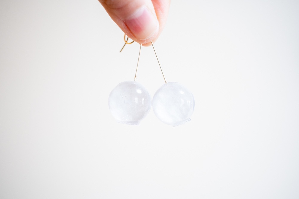 雪景色 / 飴ちゃんの耳飾り(ピアス・イヤリング)