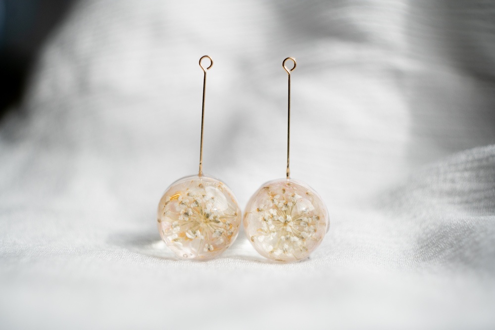 オーロラ姫/飴ちゃんの耳飾り(ピアス・イヤリング)