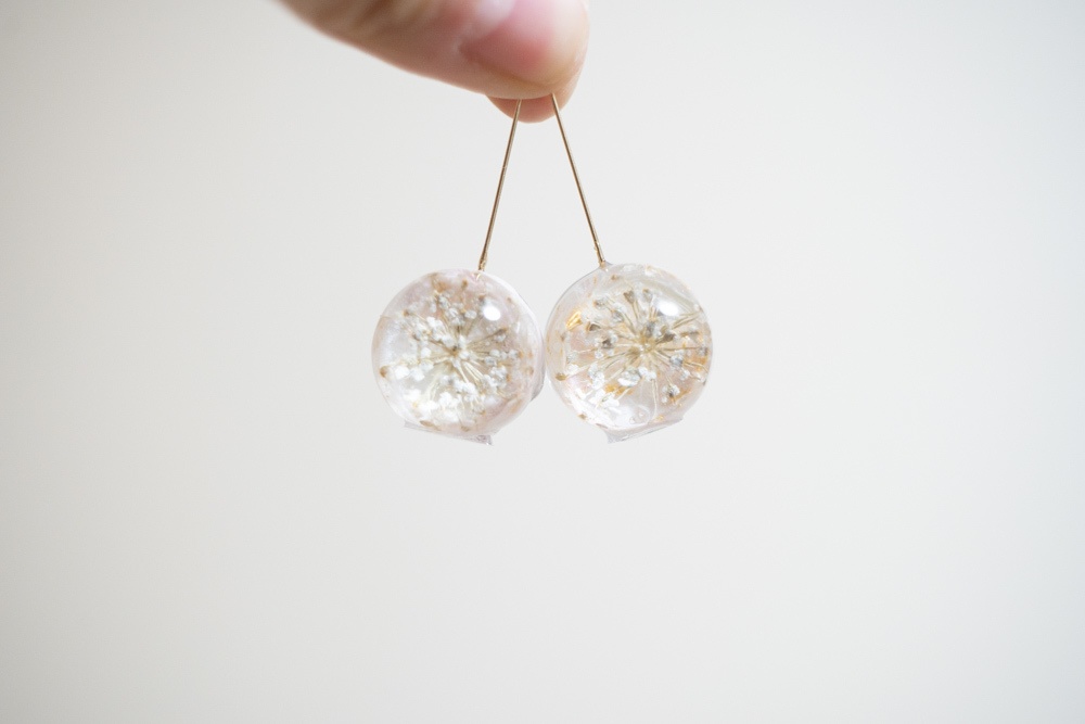 オーロラ姫/飴ちゃんの耳飾り(ピアス・イヤリング)