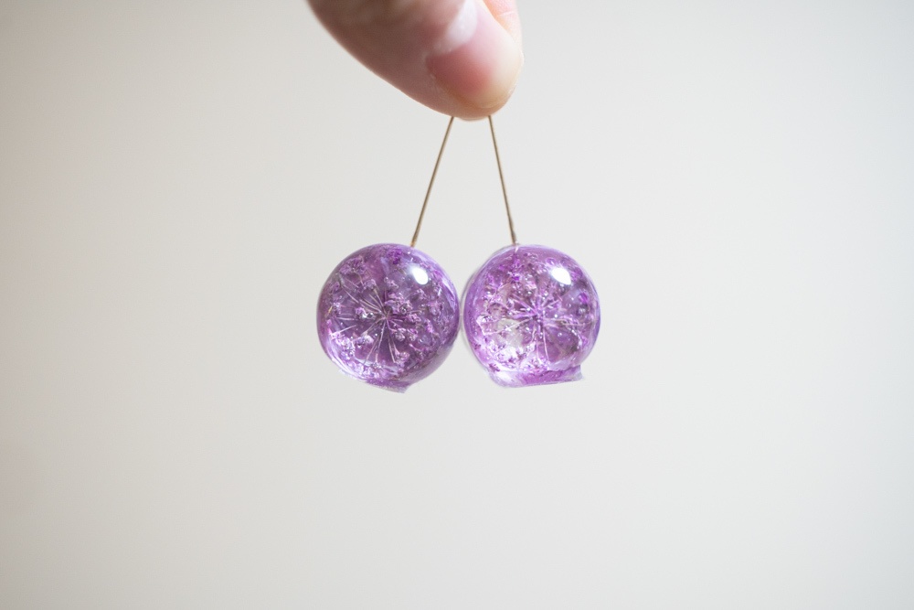 花の妖精 リラ/飴ちゃんの耳飾り(ピアス・イヤリング)