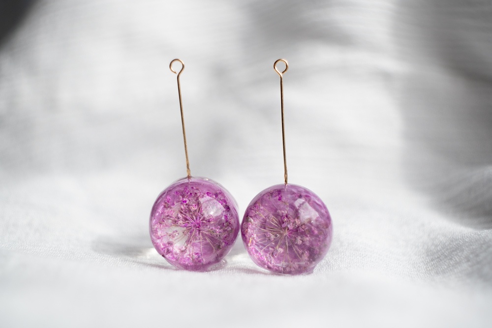 花の妖精 リラ/飴ちゃんの耳飾り(ピアス・イヤリング)