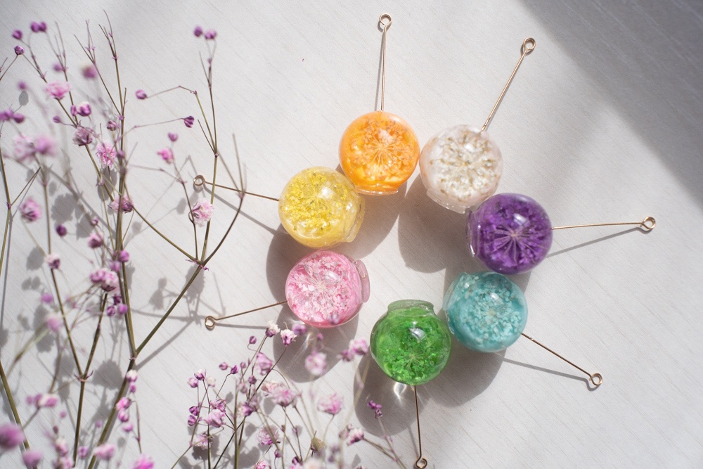 花の妖精 リラ/飴ちゃんの耳飾り(ピアス・イヤリング)