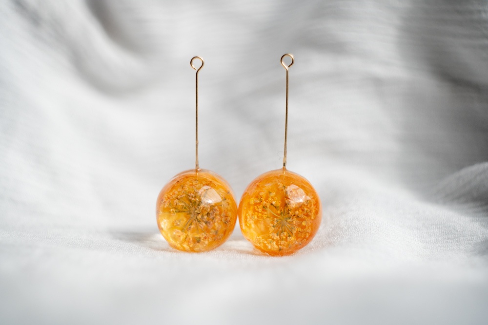 花の妖精 トネリコ/飴ちゃんの耳飾り(ピアス・イヤリング)