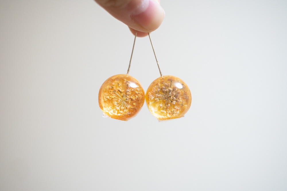 花の妖精 トネリコ/飴ちゃんの耳飾り(ピアス・イヤリング)