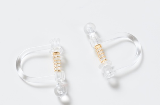 オーロラ姫/飴ちゃんの絵の耳飾り(ピアス・イヤリング)