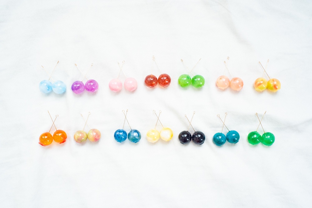 ほろよい コーラサワー/ 飴ちゃんの耳飾り(ピアス・イヤリング)