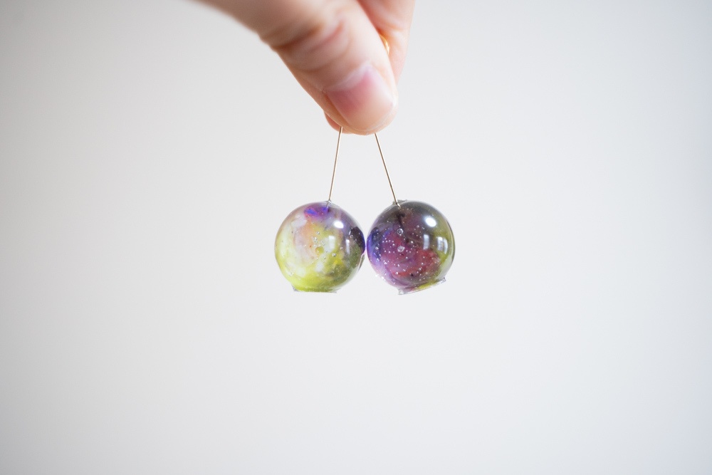 【SALE!!】鬼滅の刃 悲鳴嶼行冥「岩の呼吸」イメージ / 飴ちゃんの耳飾り(ピアス・イヤリング)