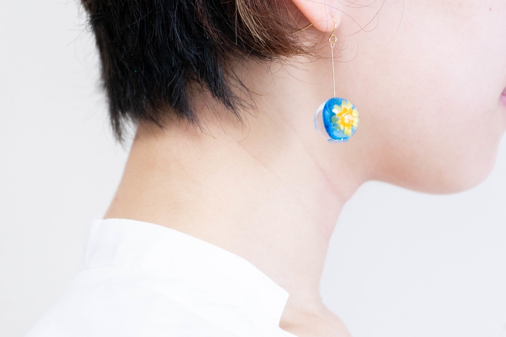 【SALE!!】鬼滅の刃 悲鳴嶼行冥「岩の呼吸」イメージ / 飴ちゃんの耳飾り(ピアス・イヤリング)