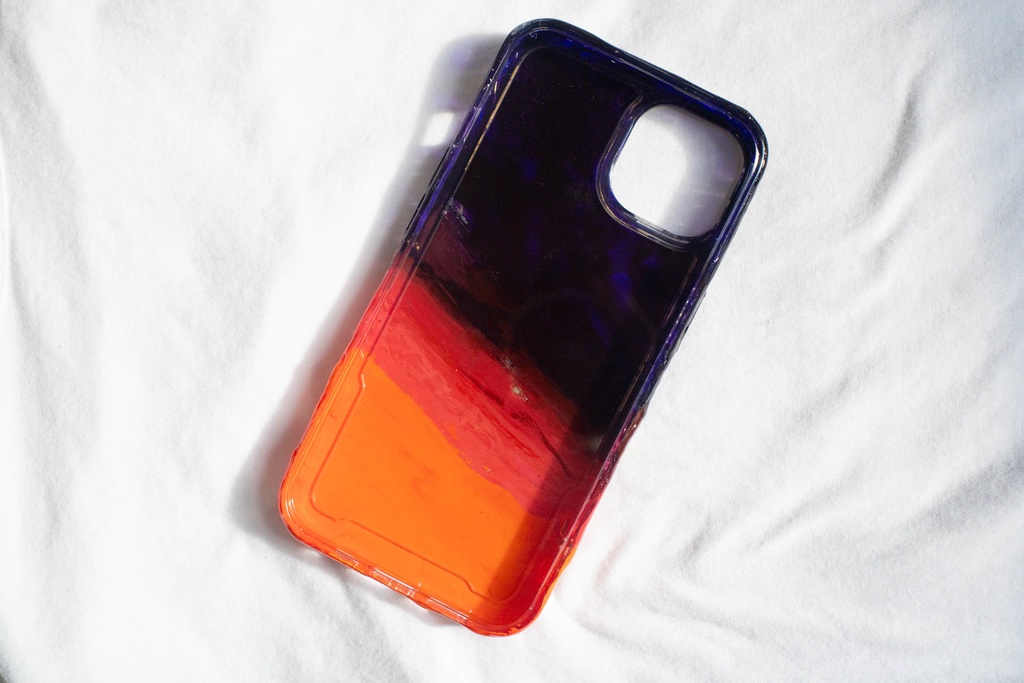 iPhone13/iPhone14 スマホケース 【ミステリアスフラワー】