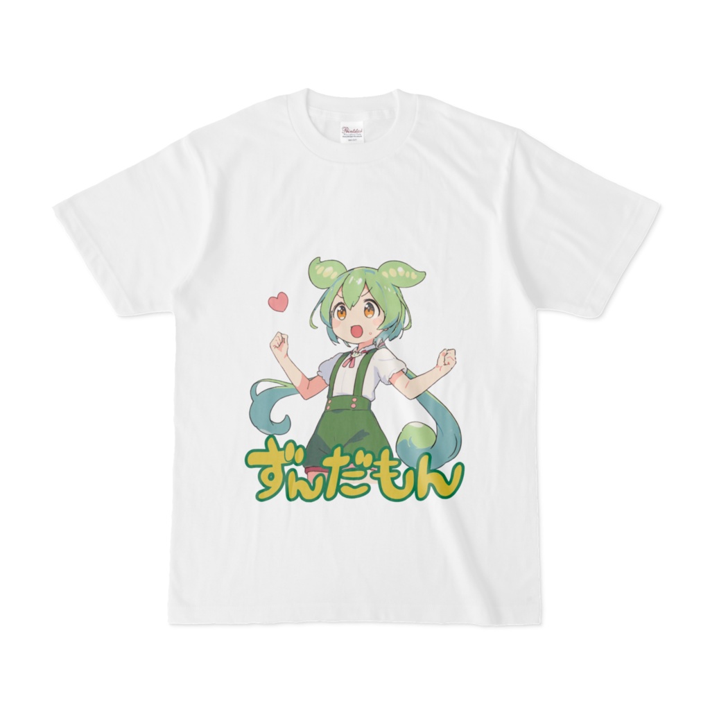 ハートキャッチ❤ずんだもんTシャツ