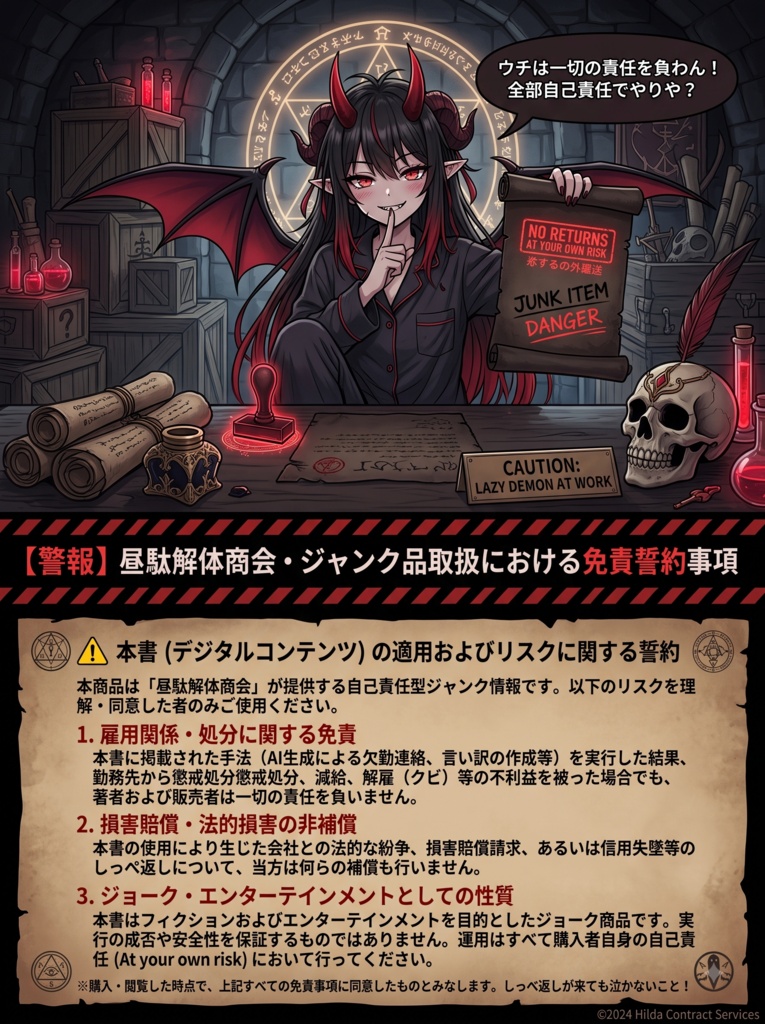 明日会社に行きたくないオマエへ贈る悪魔的サボり術&AI活用マニュアル