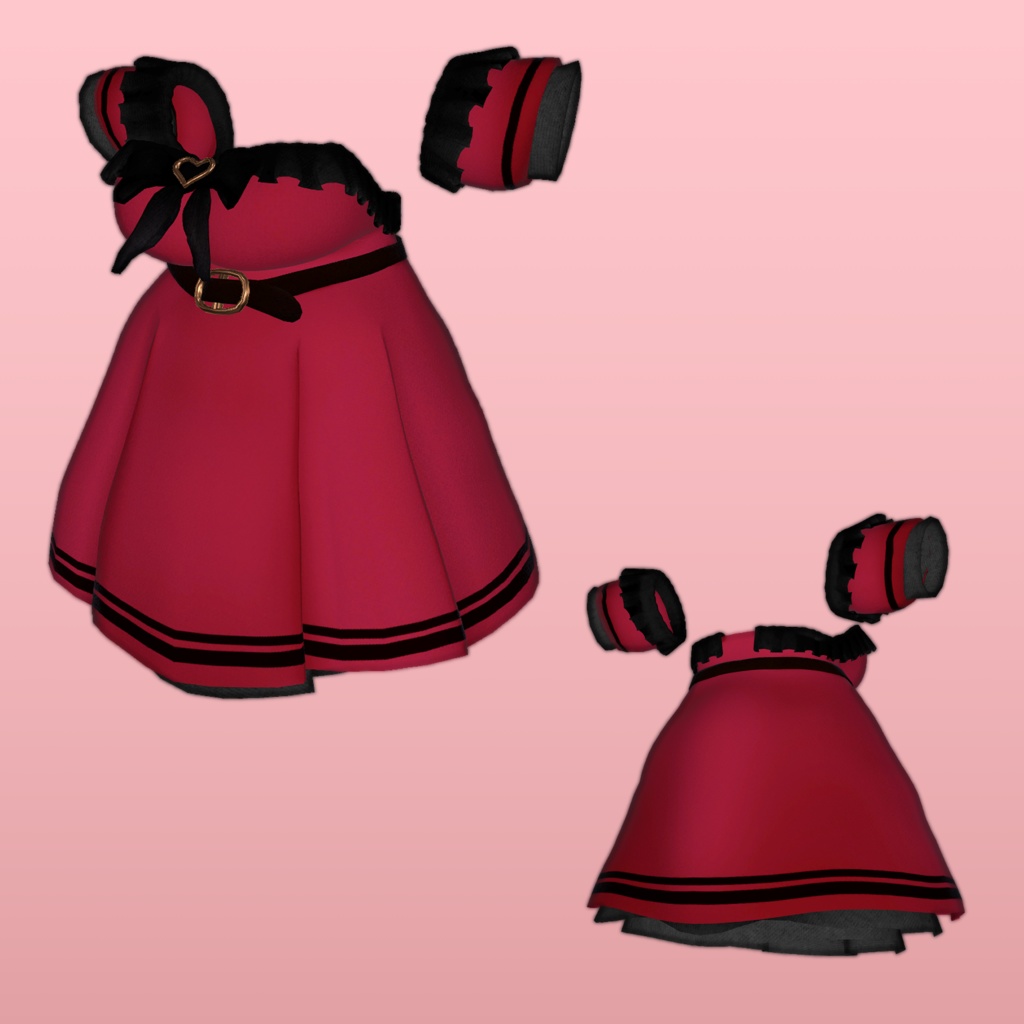 Milkちゃん専用衣装 おでかけワンピース