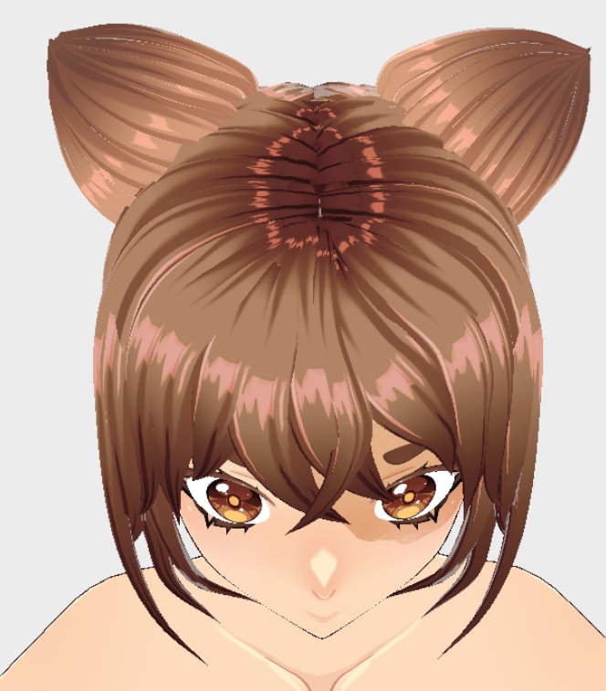Cat ear buns