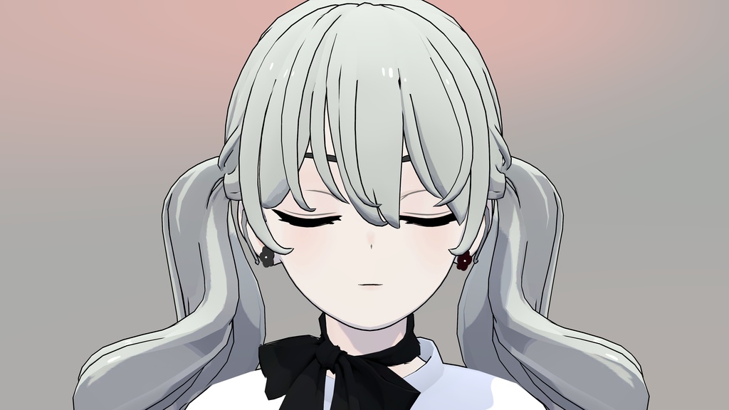 【Free】お花ピアス