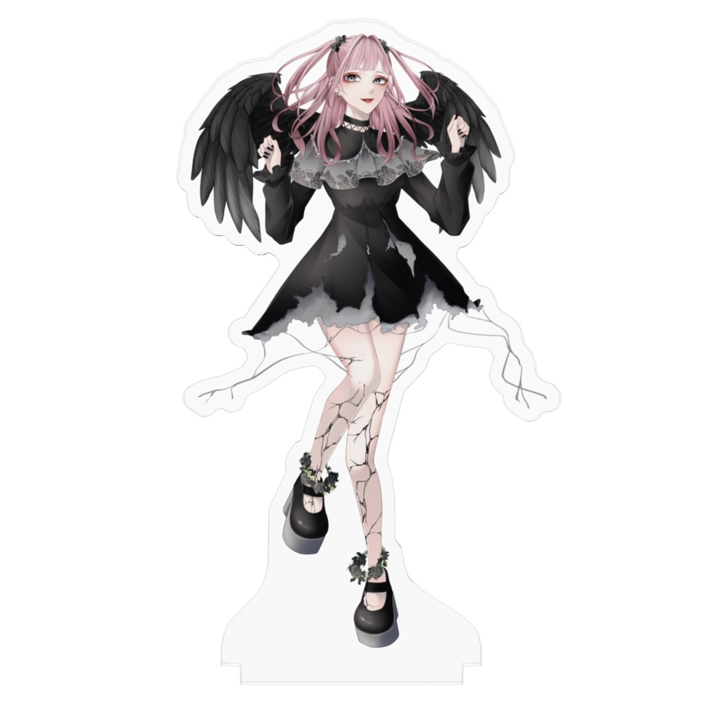 宵闇のあ キービジュアル アクリルフィギュア