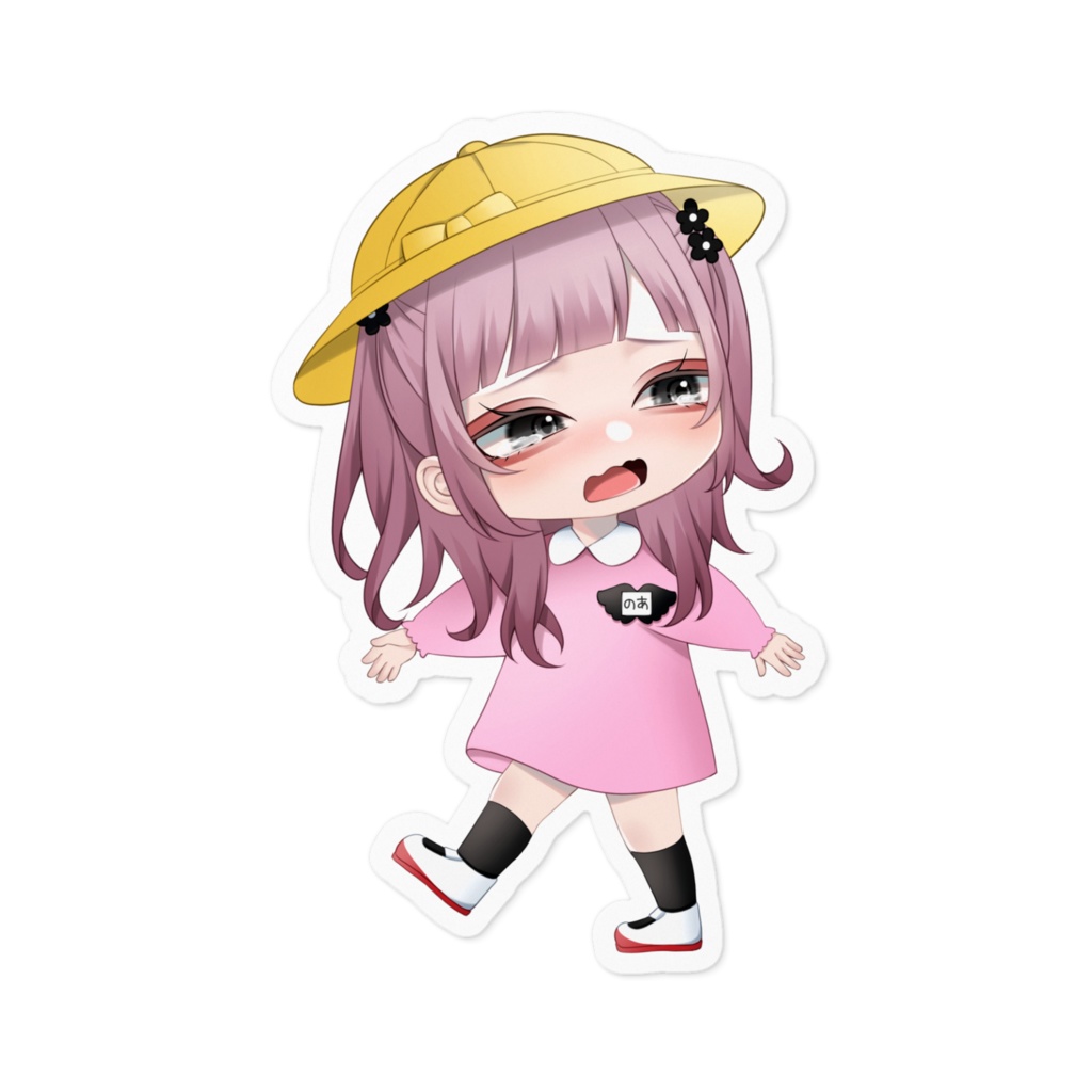 宵闇のあ 幼稚園児Ver.ステッカー(表情差分あり)