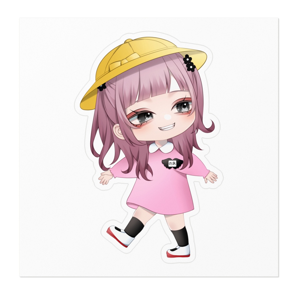 宵闇のあ 幼稚園児Ver.ステッカー(表情差分あり)