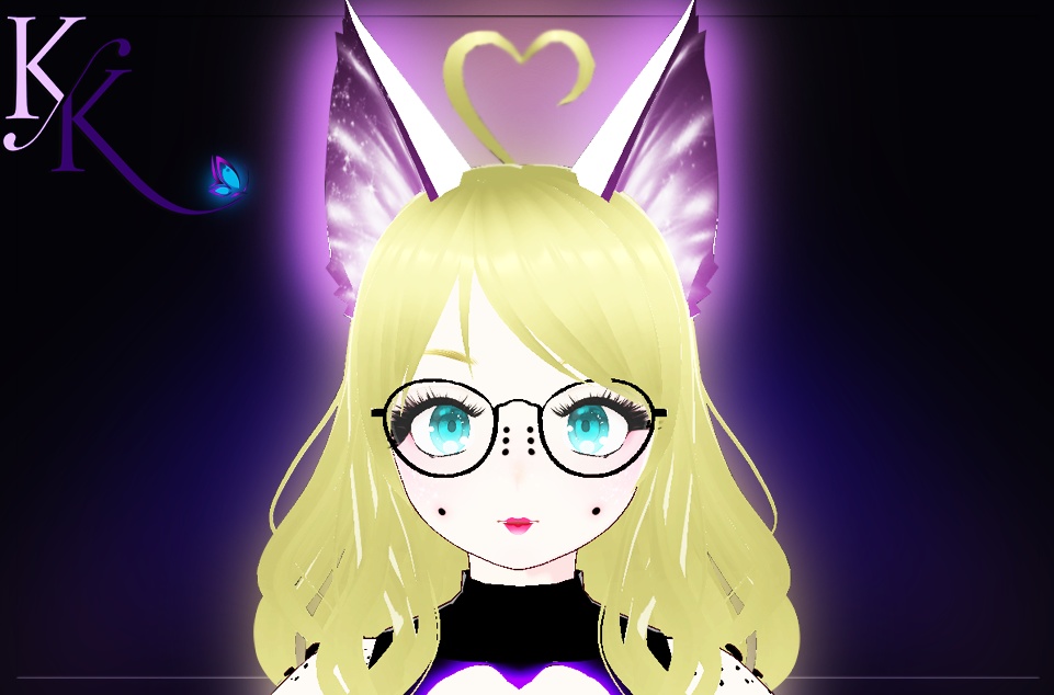 Cat ears white and pink