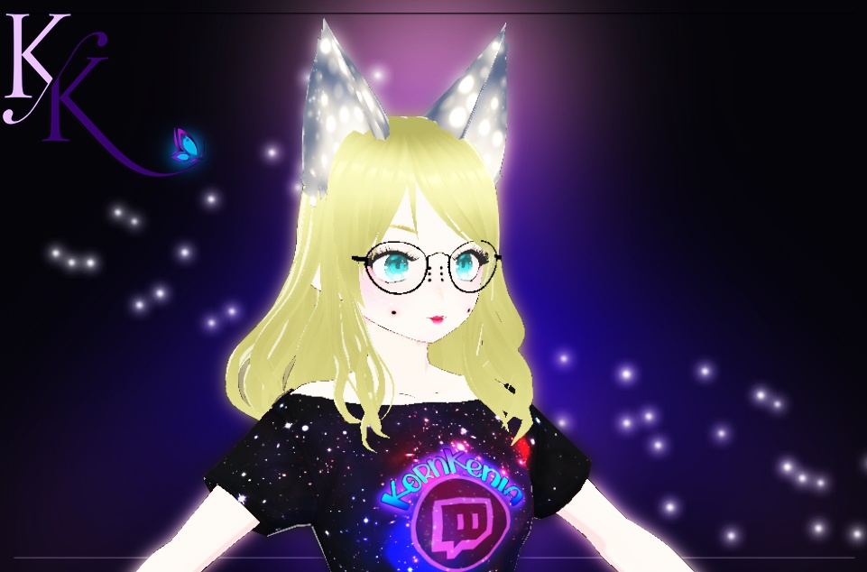 White lights cat ears