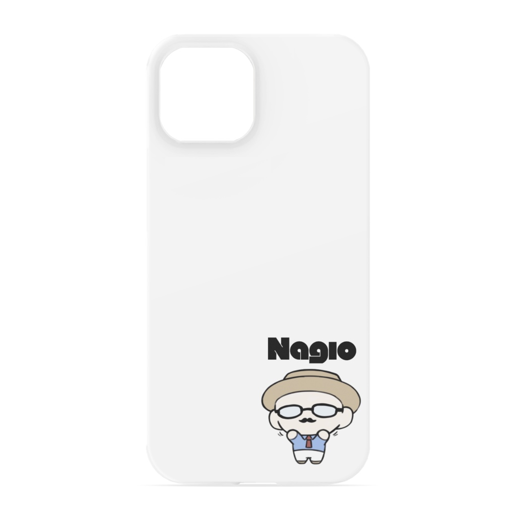 ミニ凪尾ロゴ入りiPhoneケース