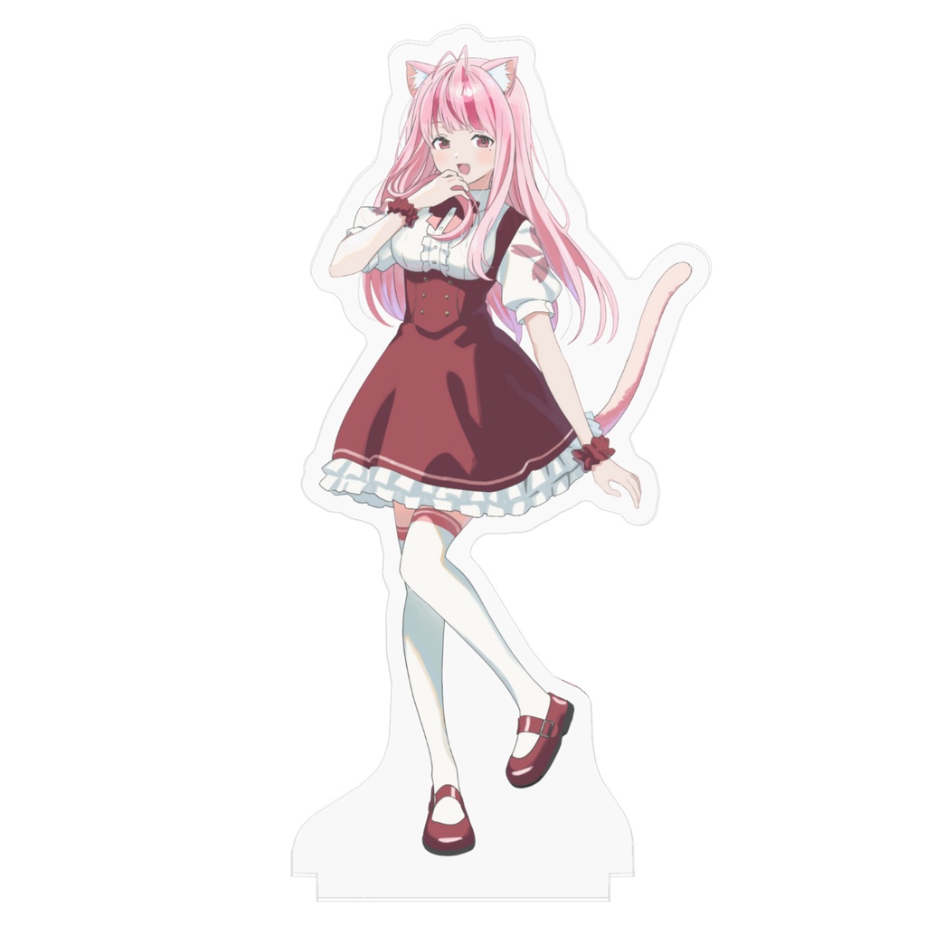 【新ビジュアル脱ねこかぶり】アクリルフィギュア_オウヤマアイリス