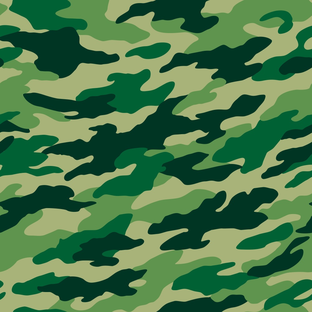 迷彩柄(3種カラバリセット)ベクター&PNG素材