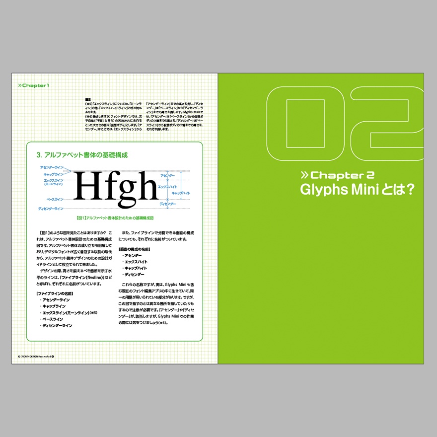 【PDF】Glyphs Mini & イラレでフォントデザイン〜アルファベット大文字編〜