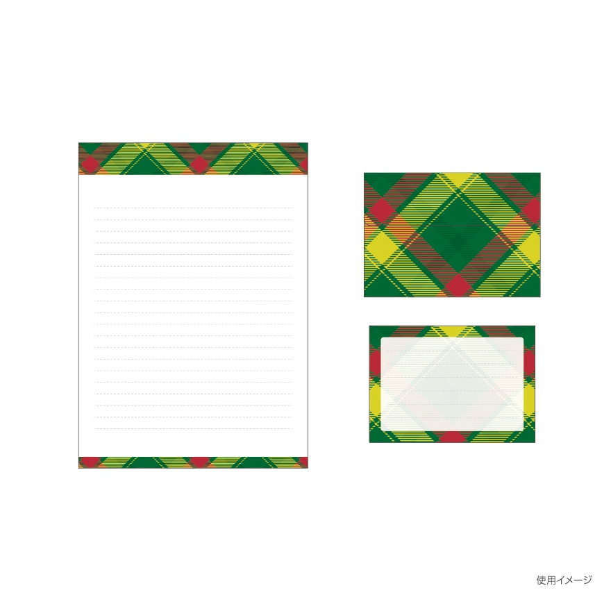 チェック柄(No.061) ベクター素材