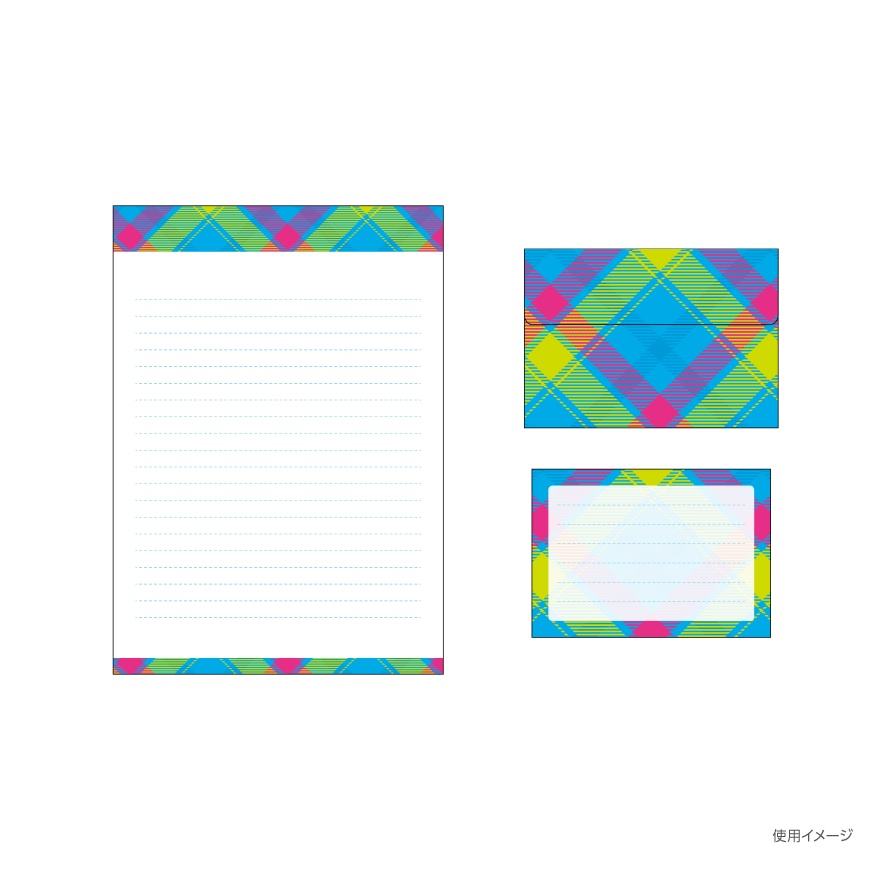 チェック柄(No.062) ベクター素材