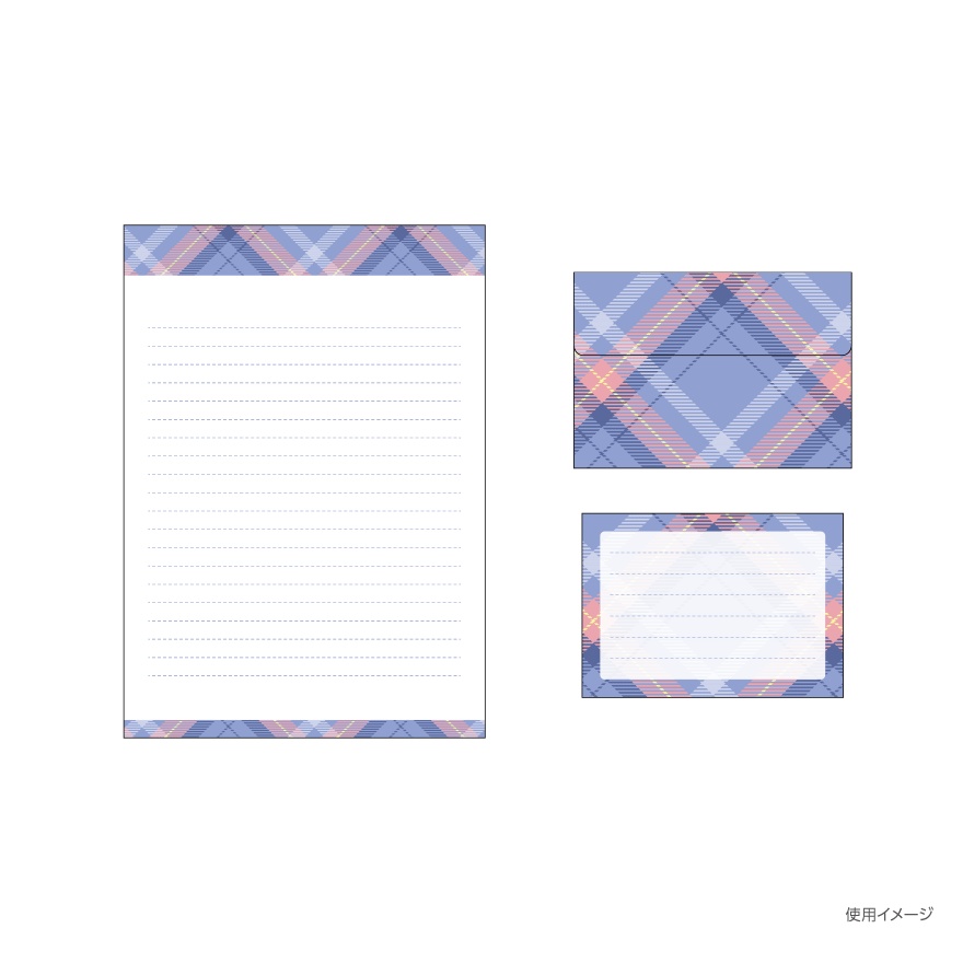 チェック柄(No.065) ベクター素材