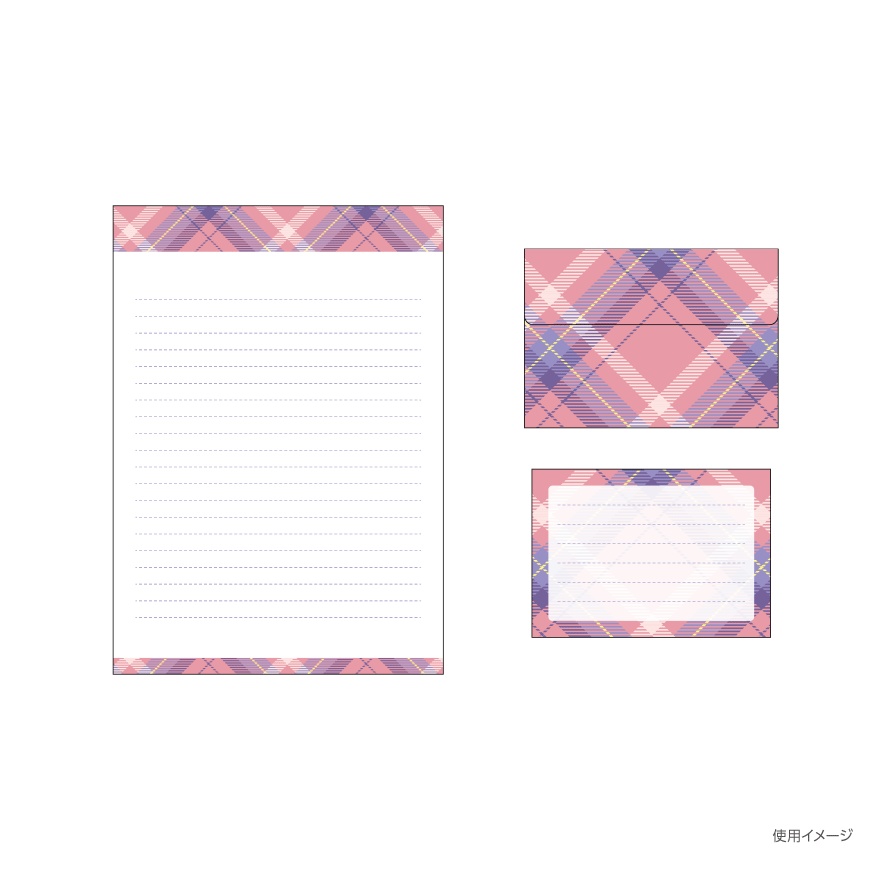 チェック柄(No.066) ベクター素材