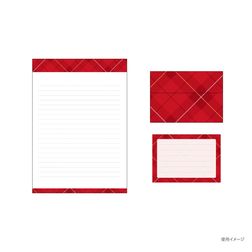 チェック柄(No.067) ベクター素材