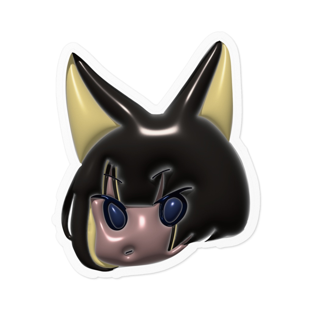 もち　ステッカー