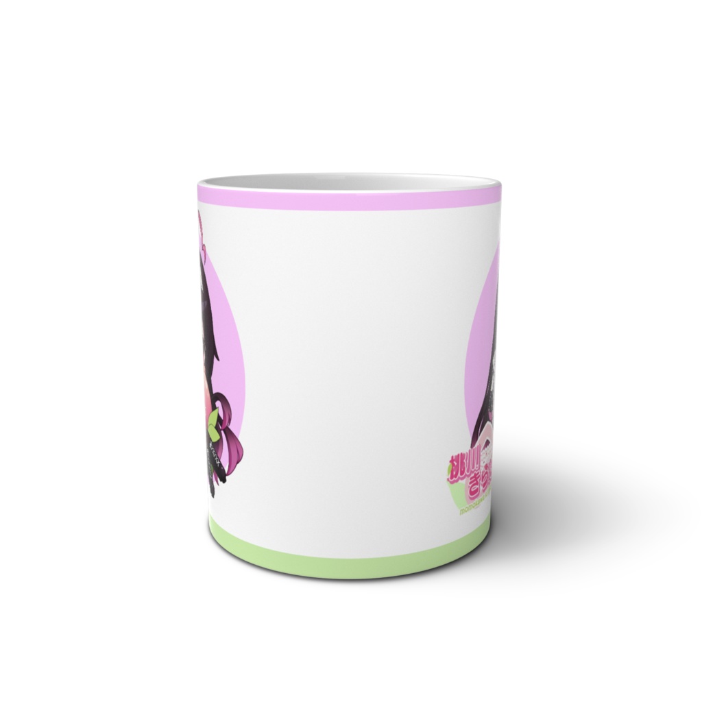 【桃川きらたそ】マグカップ【ハーフアニバ記念】