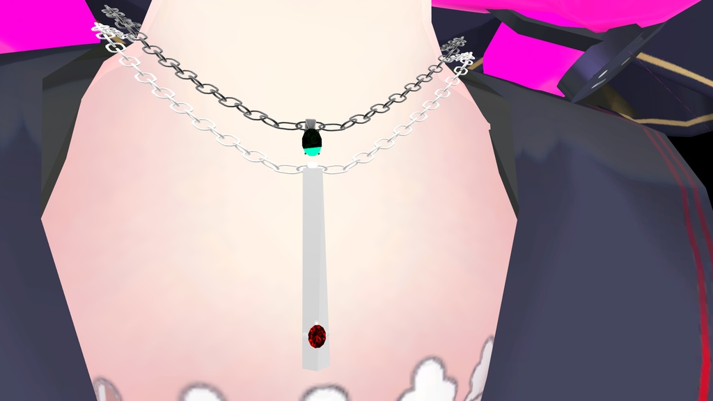 ネックレスのトップ(ひねり)