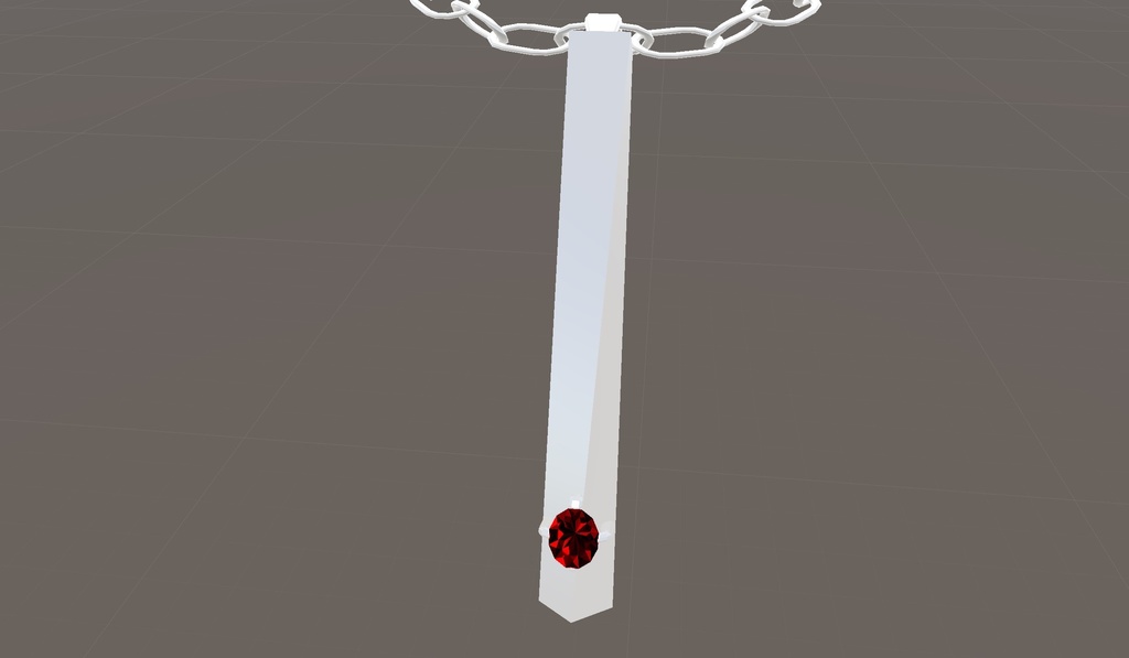 ネックレスのトップ(ひねり)