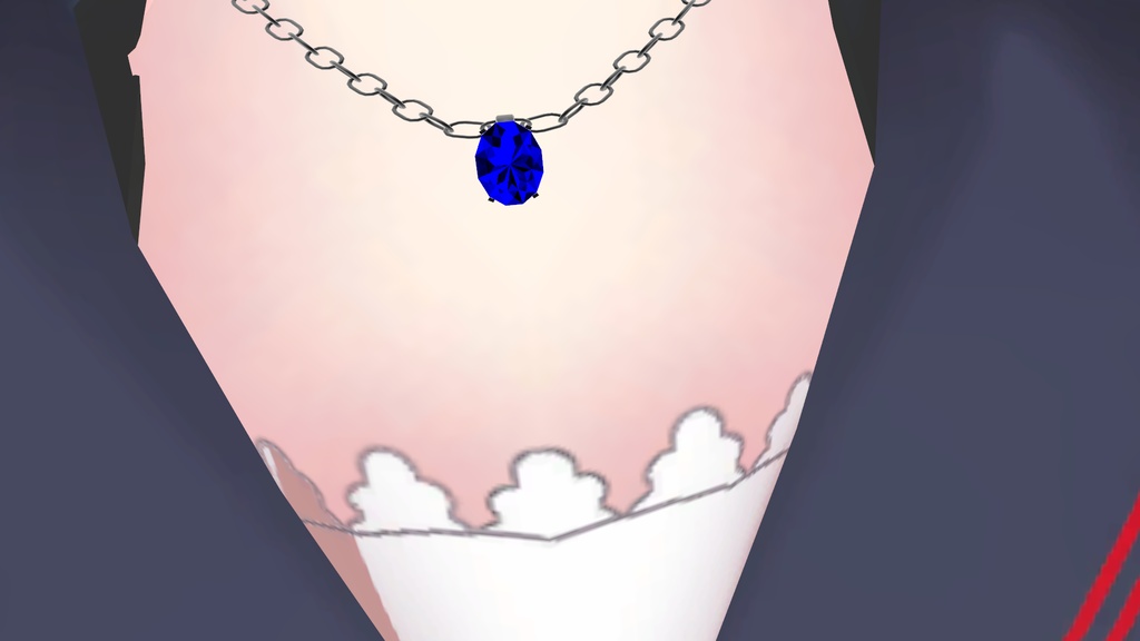 ネックレスのトップ(ルース)