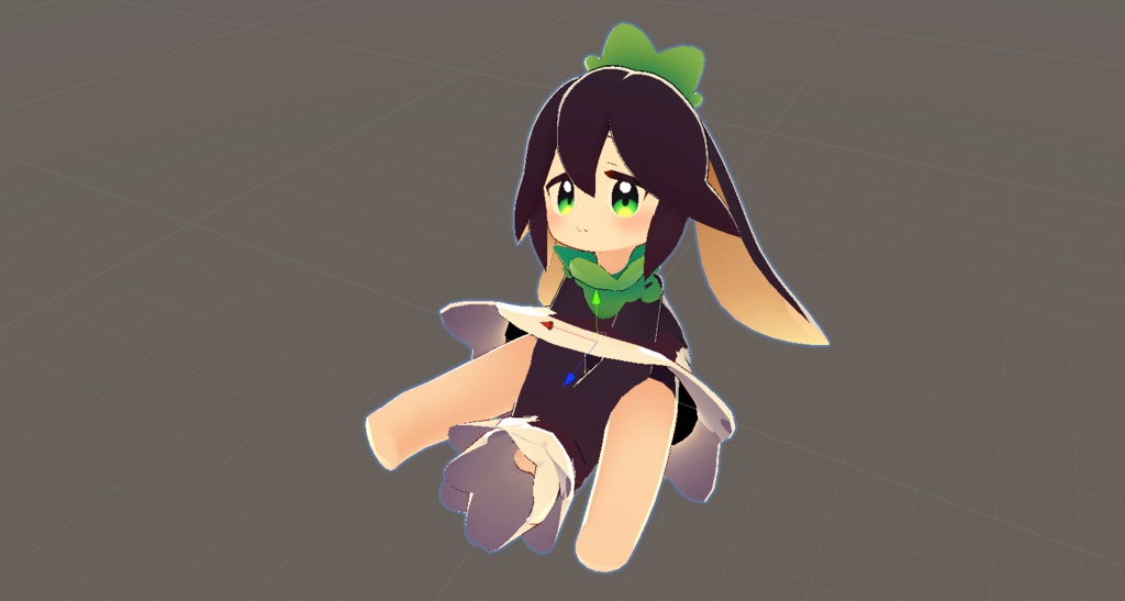 ペタ座りAFKモーション